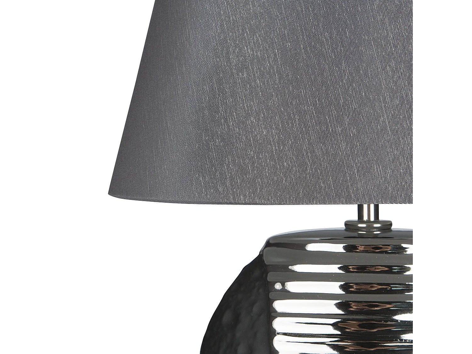 Lampada da tavolo ESLA Porcellana Grigio