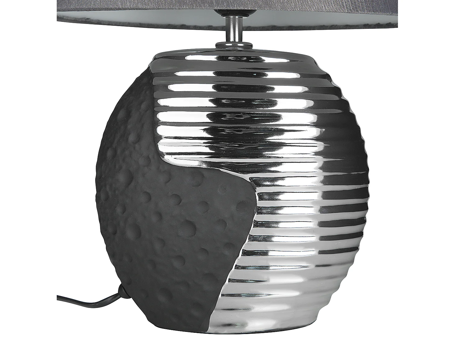 Lampada da tavolo ESLA Porcellana Grigio