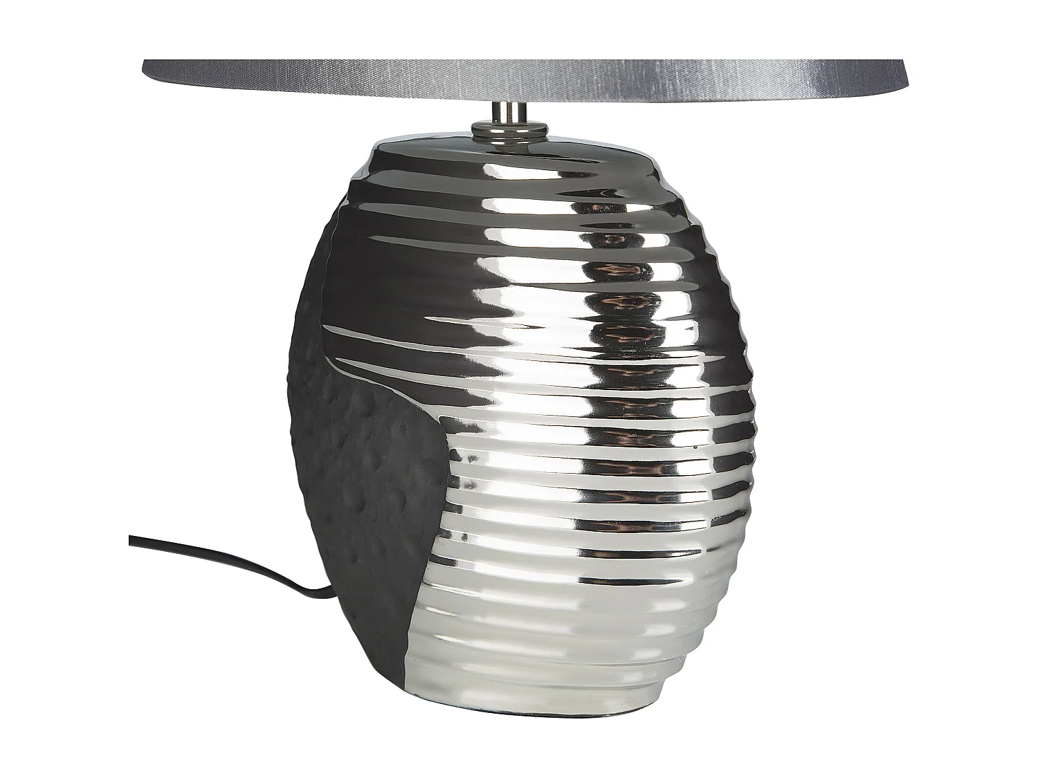 Lampada da tavolo ESLA Porcellana Grigio