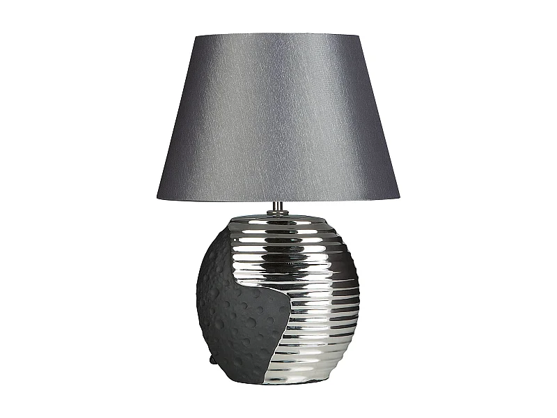 Lampada da tavolo ESLA Porcellana Grigio