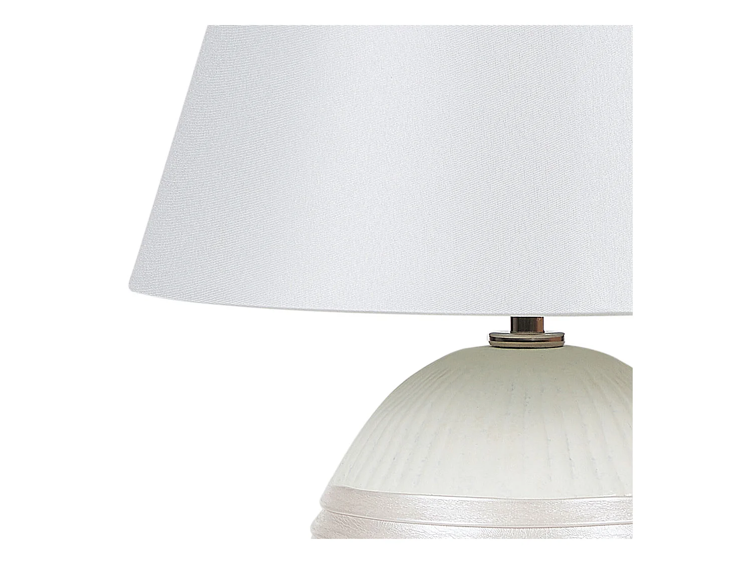 Lampe à poser SADO Céramique Blanc cassé