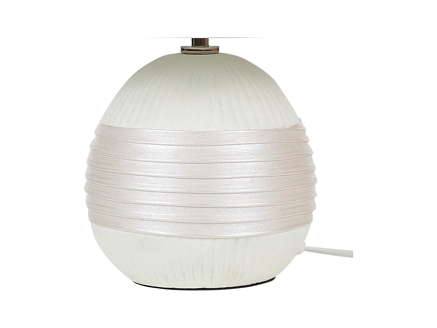 Lampe à poser SADO Céramique Blanc cassé