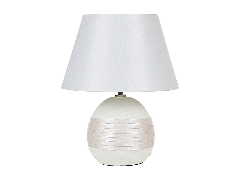 Lampe à poser SADO Céramique Blanc cassé