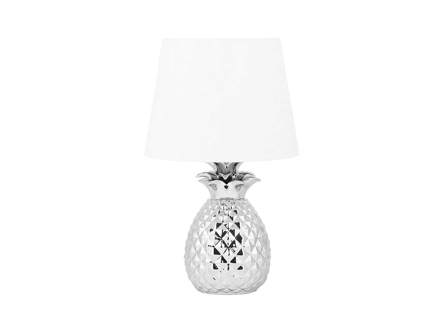 Lampe à poser PINEAPPLE Céramique Argenté