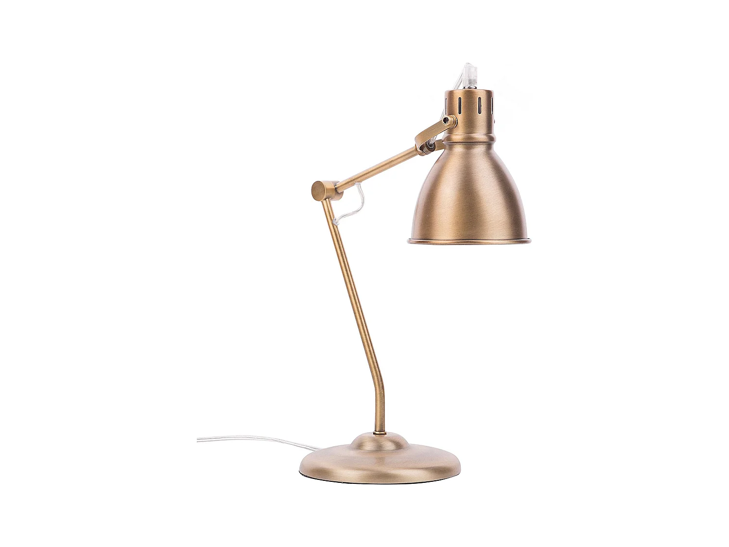 Lampada da scrivania MONSAN Regolabile Metallo Ottone