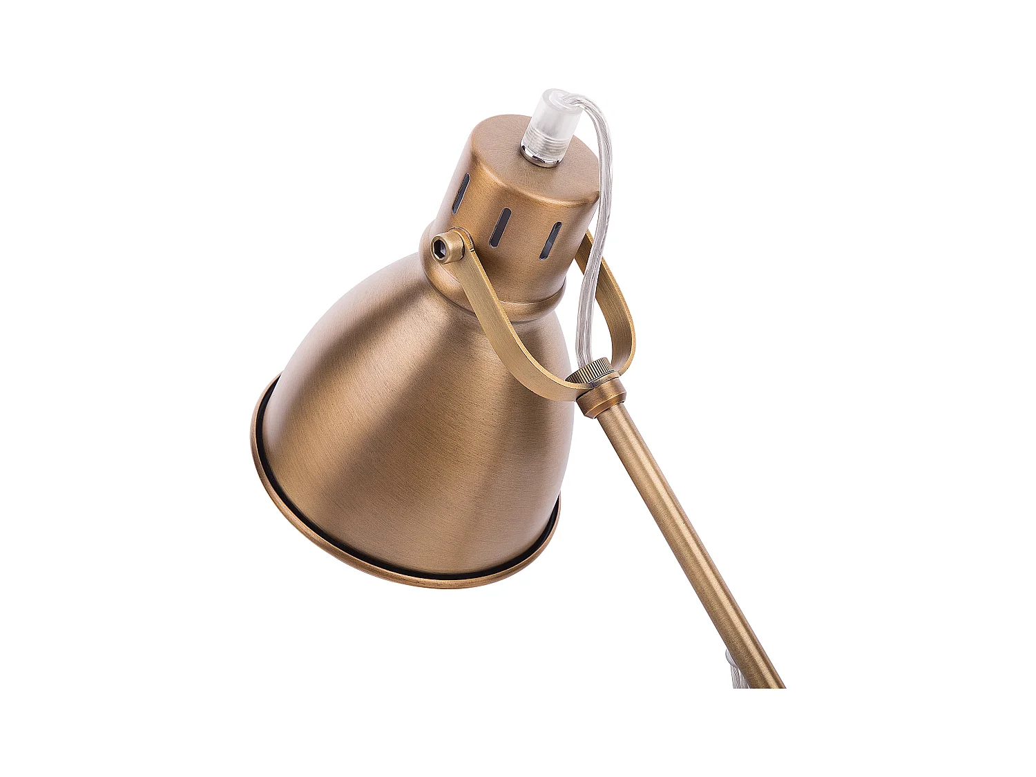 Lampada da scrivania MONSAN Regolabile Metallo Ottone