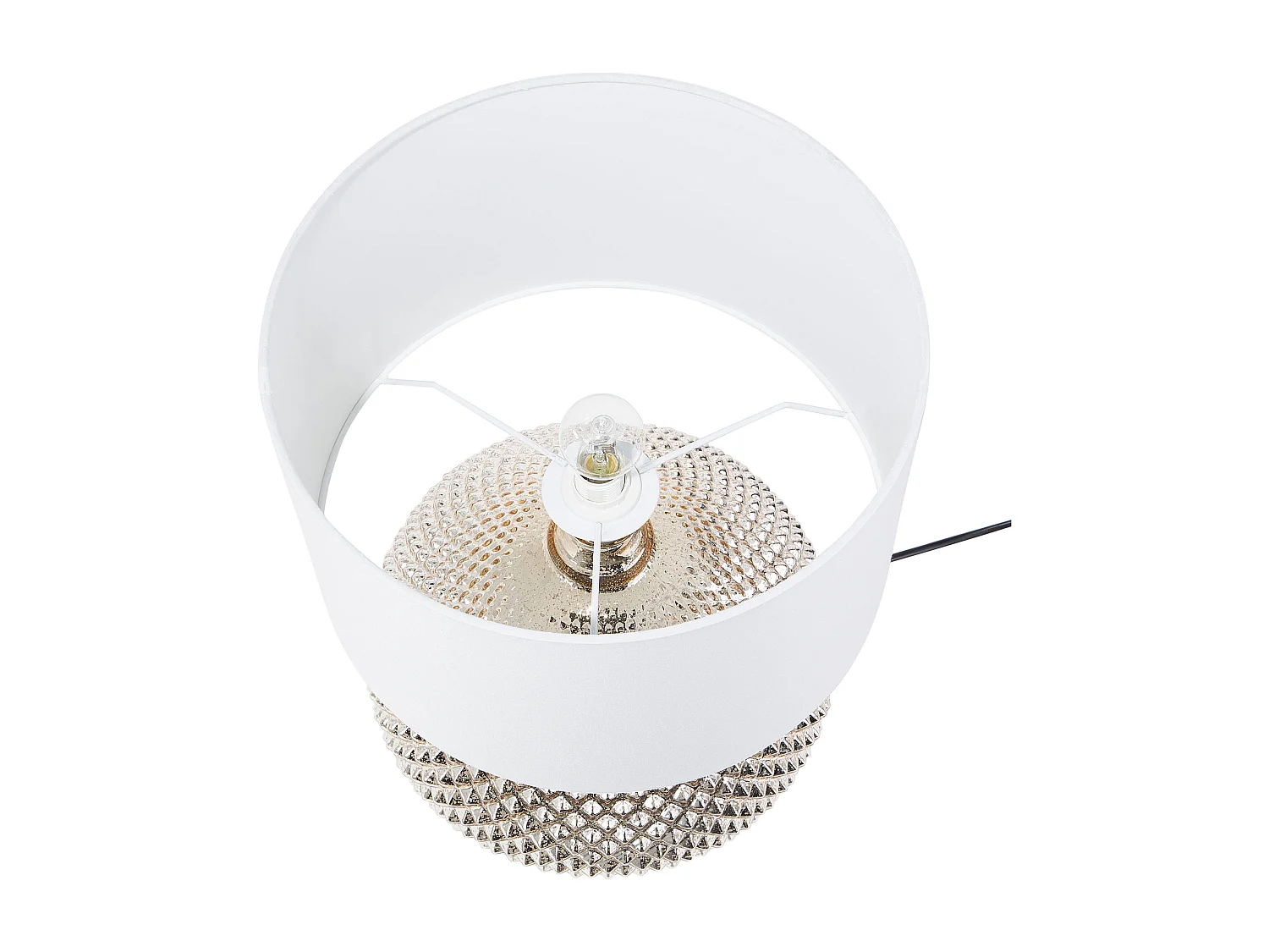 Lampe à poser MADON Verre Doré