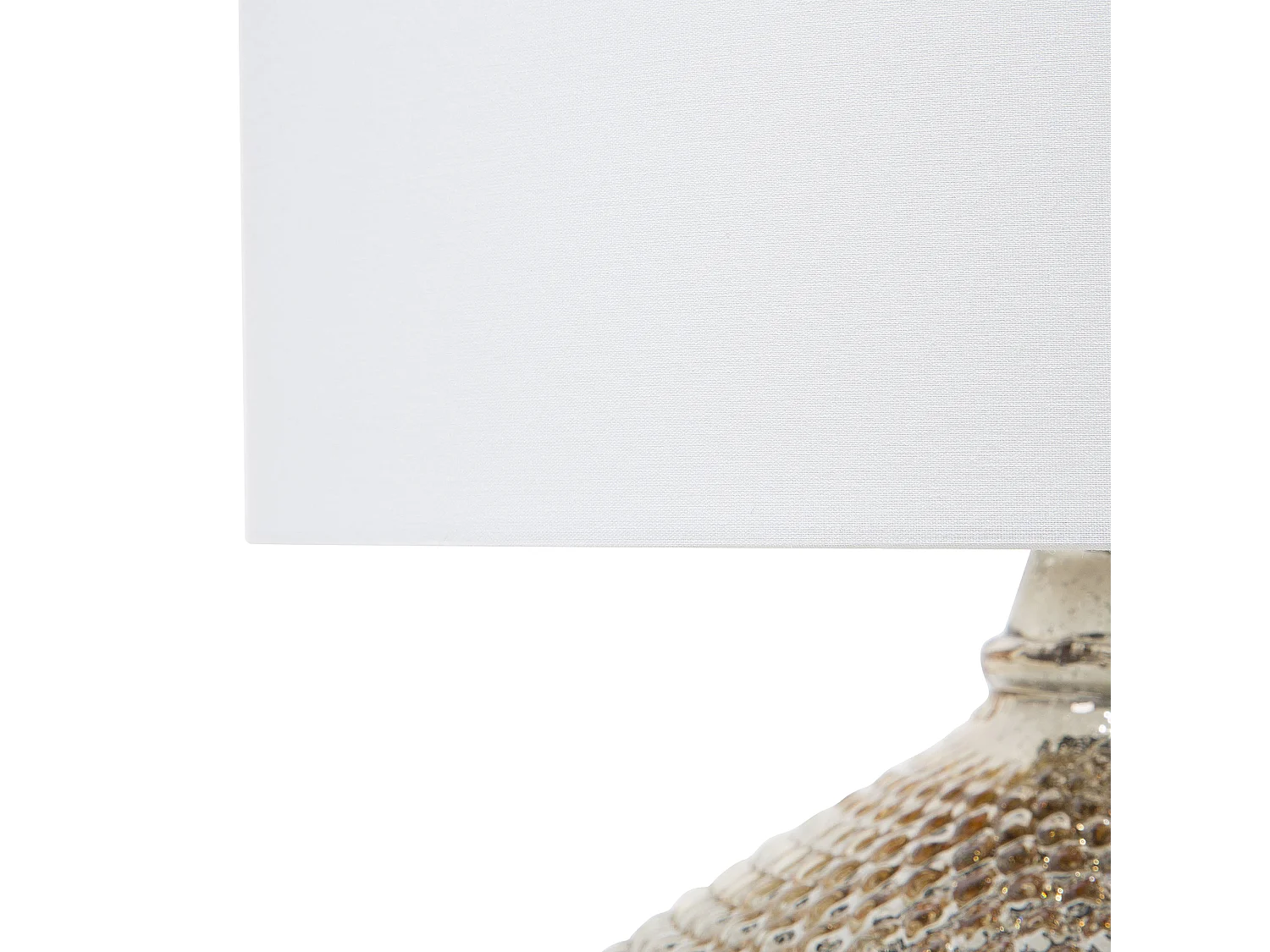 Tischleuchte MADON Glas Gold