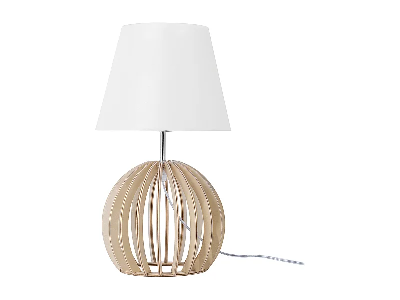 Lampe à poser SAMO Marron/blanc