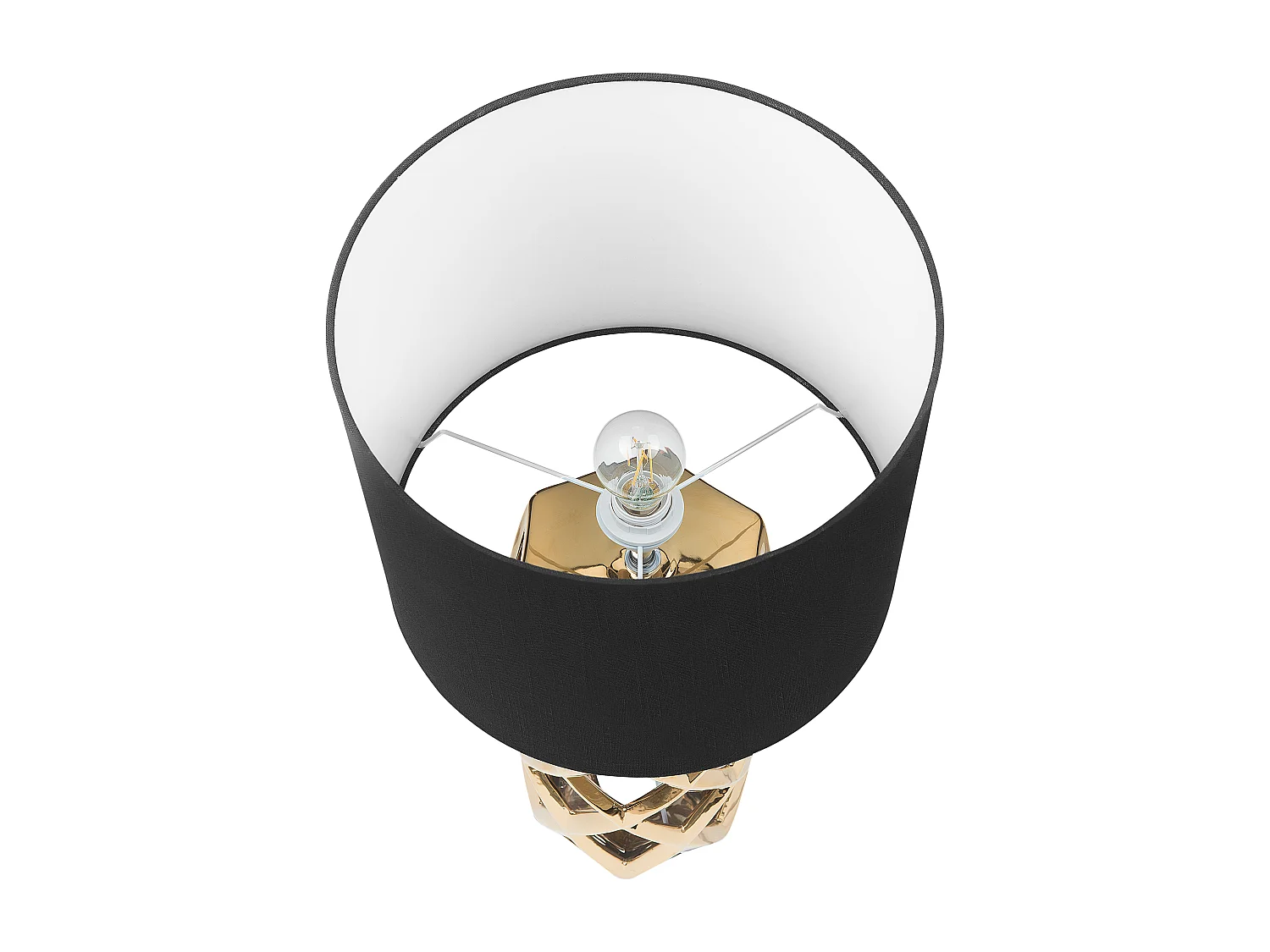 Lampe à poser SELJA Céramique Doré