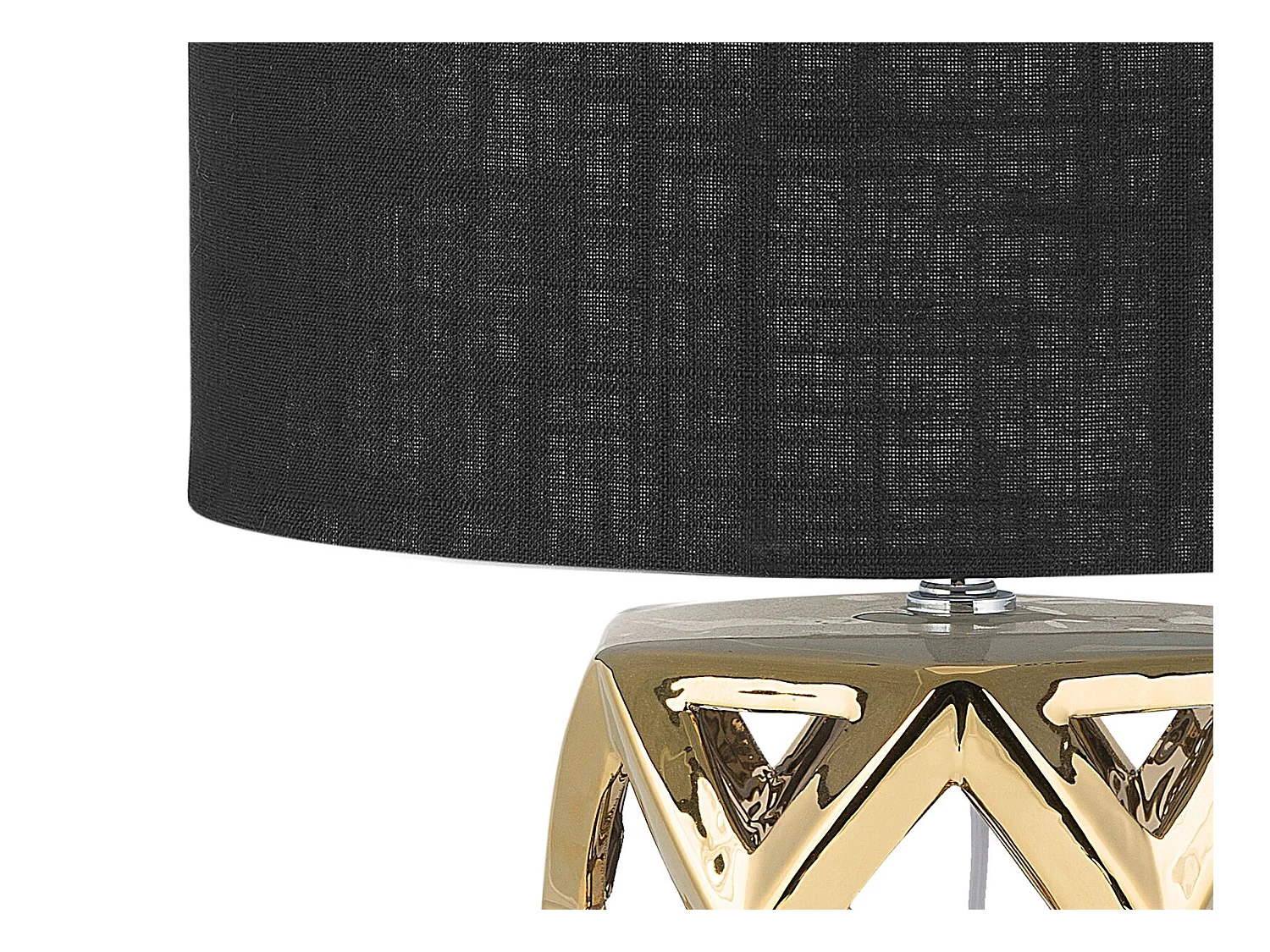 Tischleuchte SELJA Keramik Gold