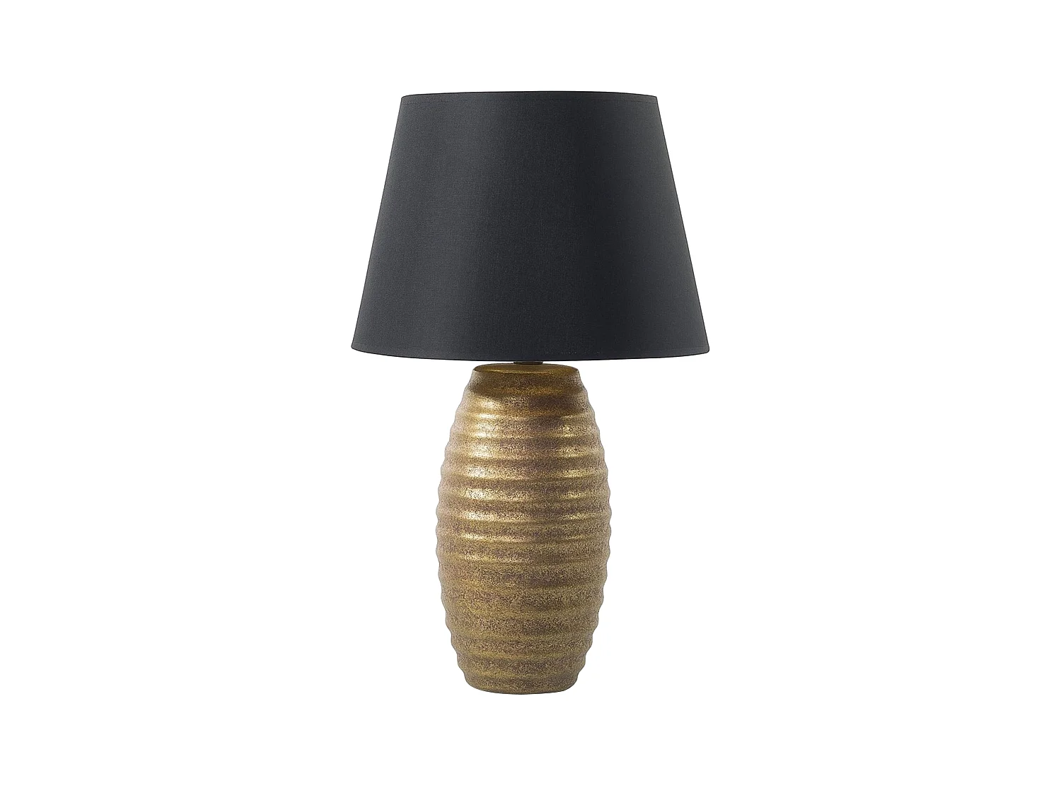 Lampe à poser EBRO Porcelaine Doré