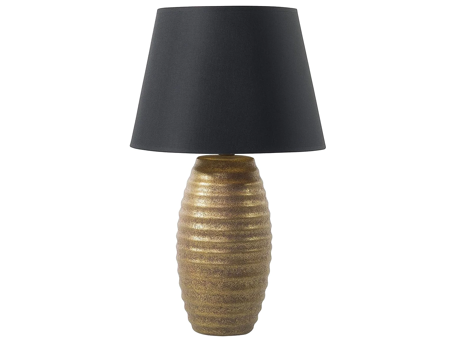Lampe à poser EBRO Porcelaine Doré