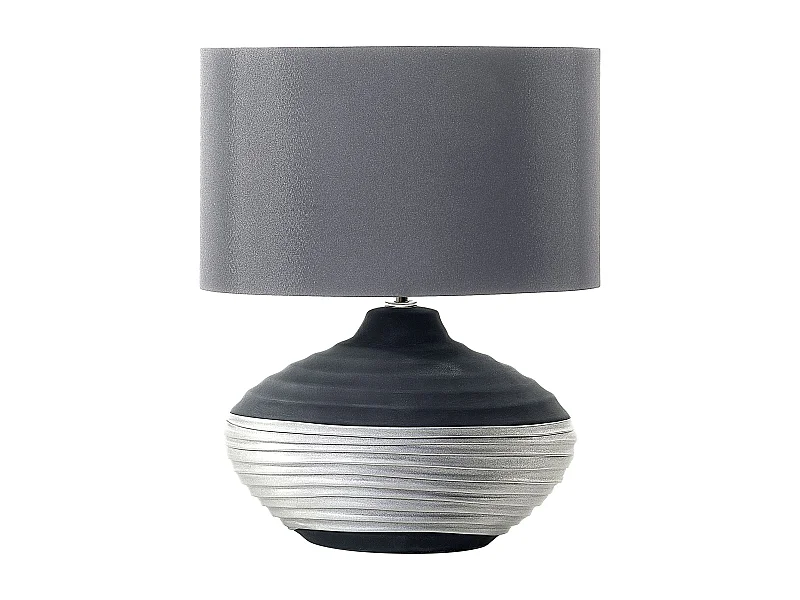 Lampada da tavolo LIMA Porcellana Grigio scuro