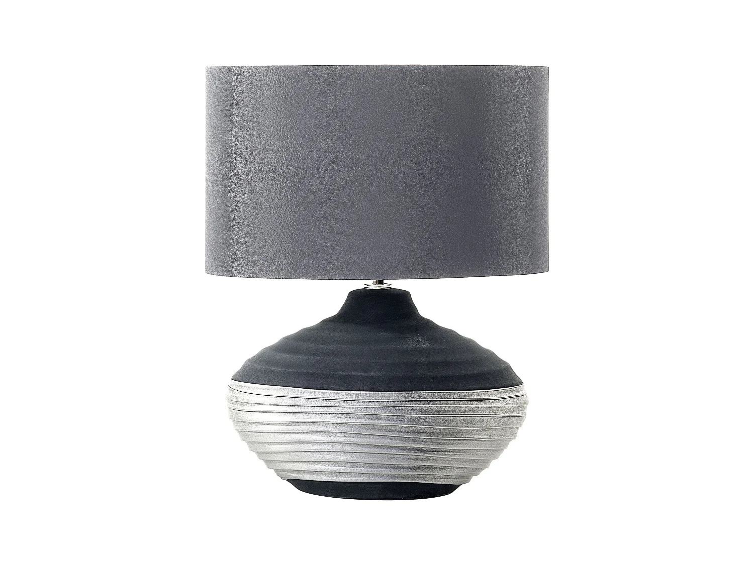 Lampada da tavolo LIMA Porcellana Grigio scuro