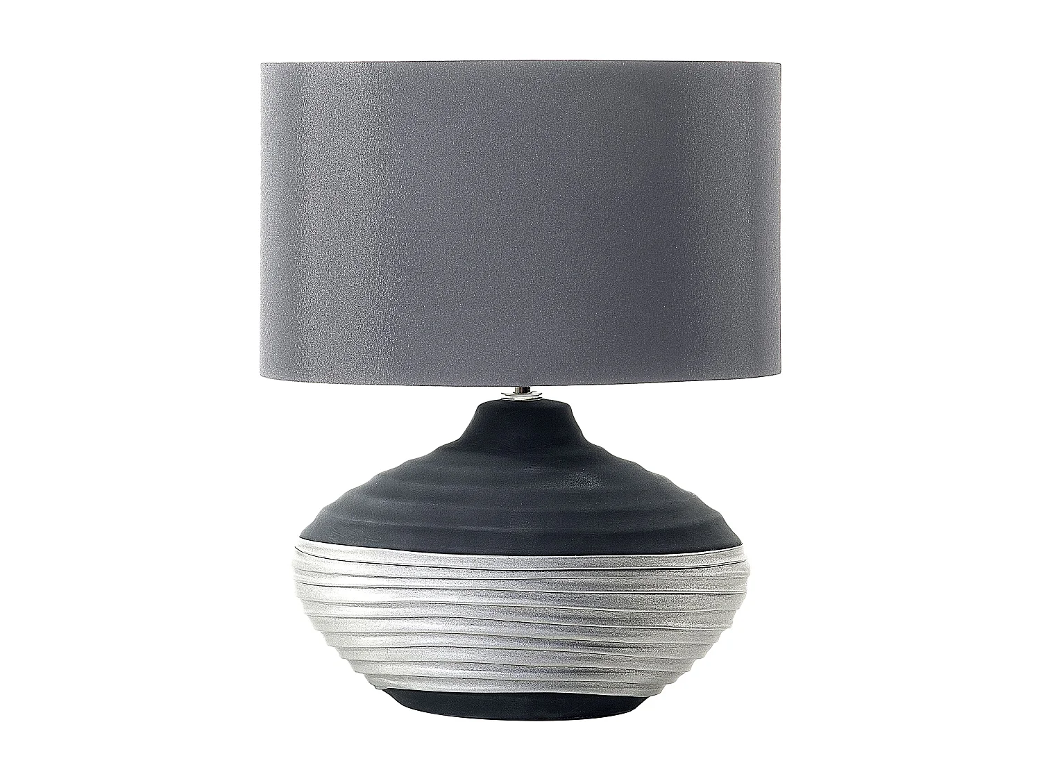 Lampada da tavolo LIMA Porcellana Grigio scuro