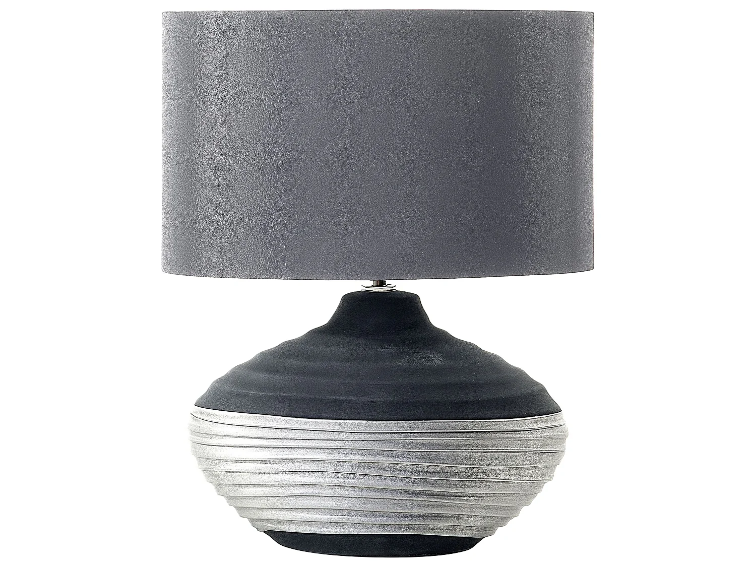 Lampe à poser LIMA Porcelaine Gris foncé