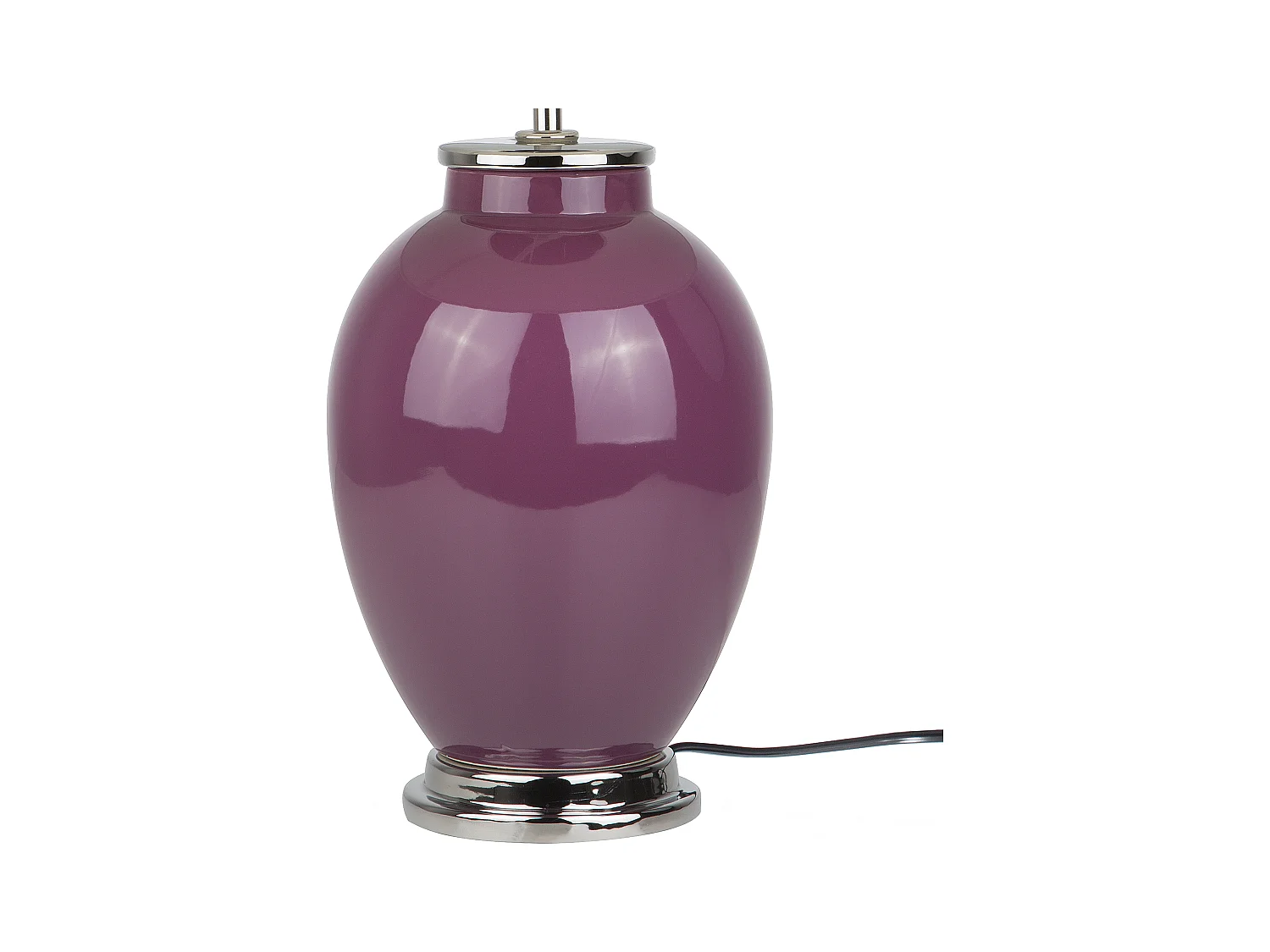 Lampe à poser BRENTA Céramique Pourpre