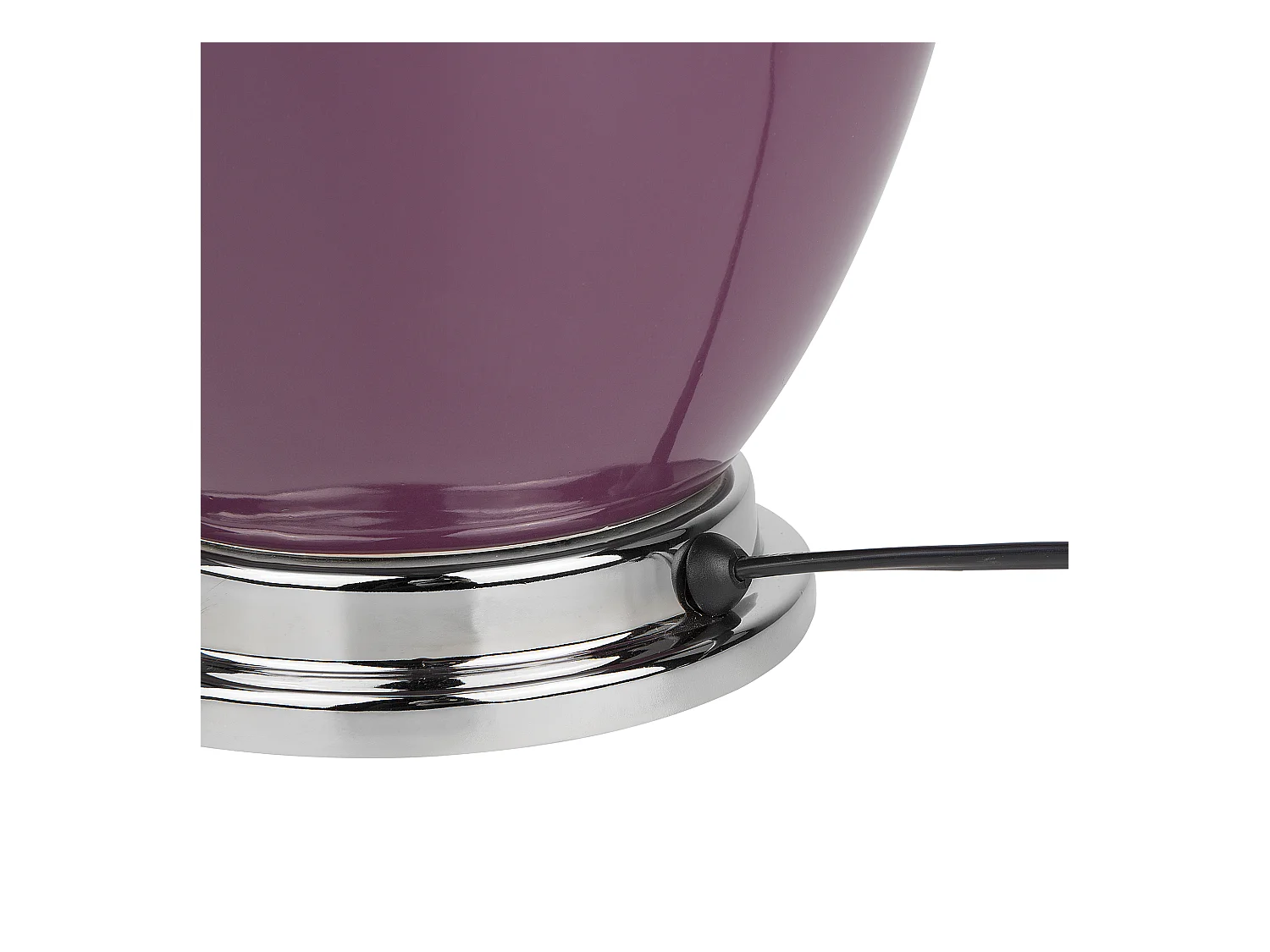 Lampe à poser BRENTA Céramique Pourpre