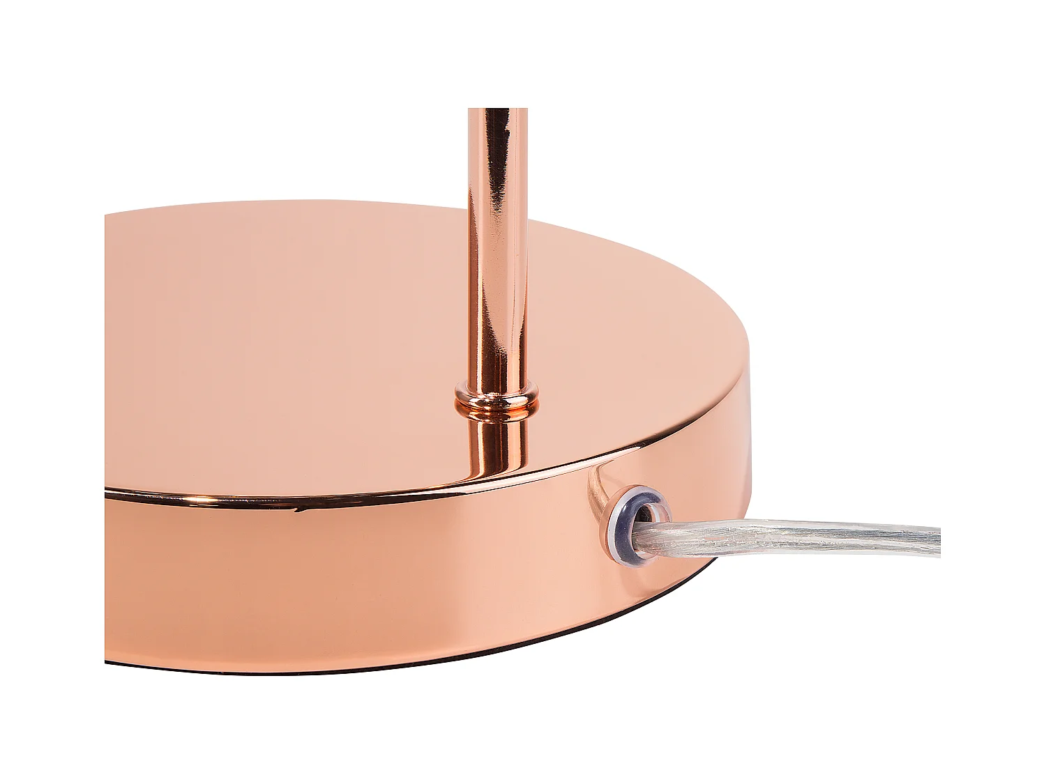 Tischlampe im industriellen Stil Lampenschirm als Glühbirne kupfer Savena