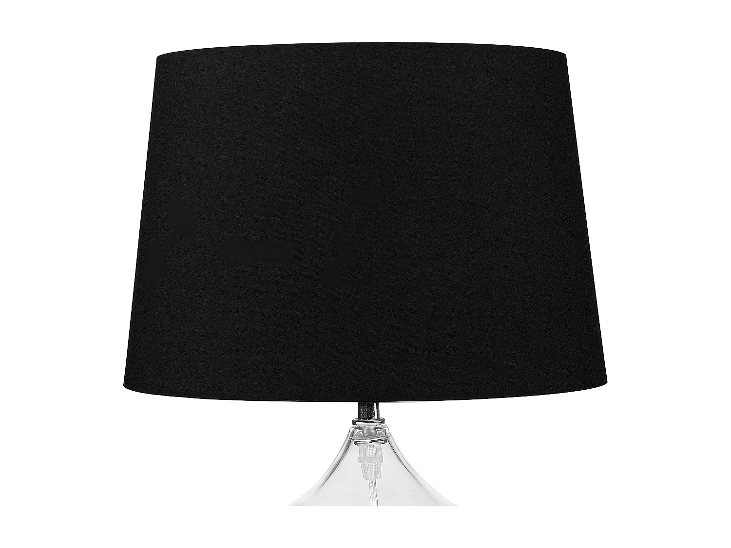 Lámpara de mesa OSUM Vidrio Negro