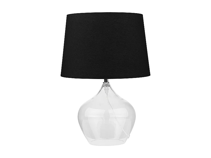 Lámpara de mesa OSUM Vidrio Negro