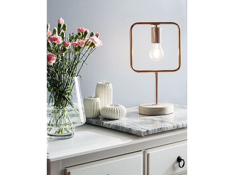Lampe à poser MUNDO Métal Cuivré