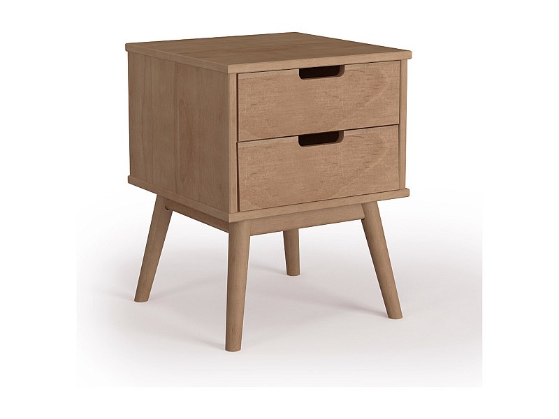Nachttisch Bali 2 Schublade Farbe Wachs