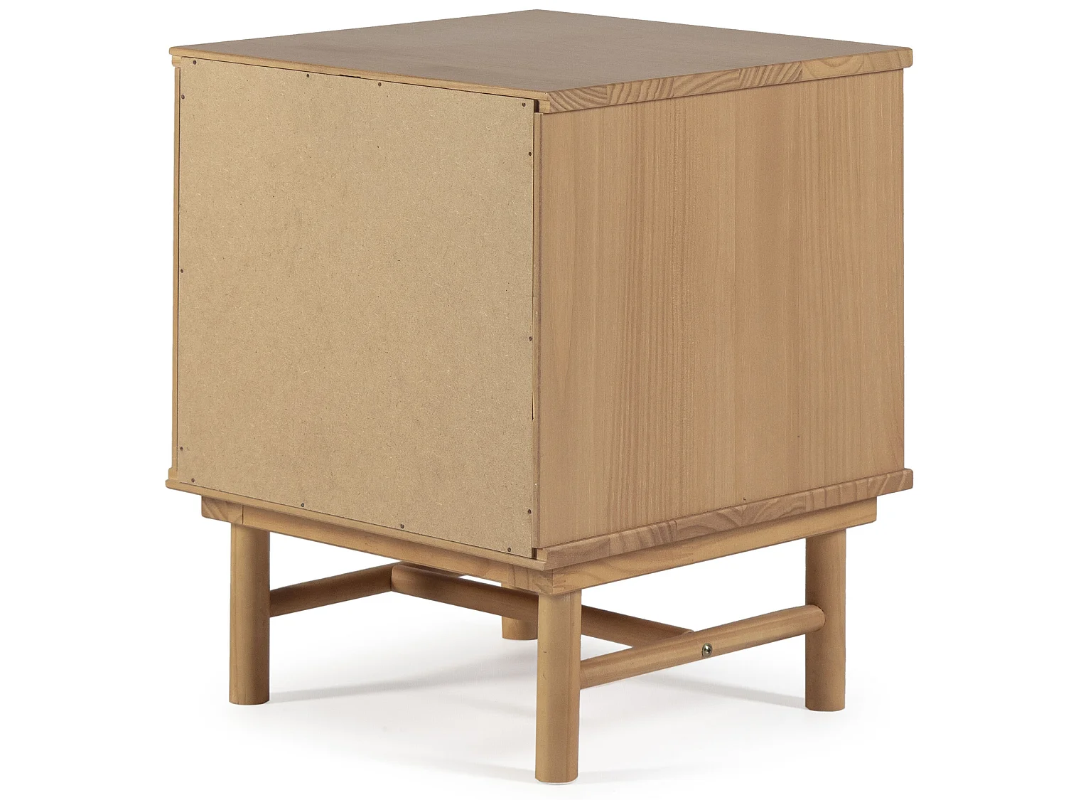 Nachtkastje Magnus 2 laden, Massief hout