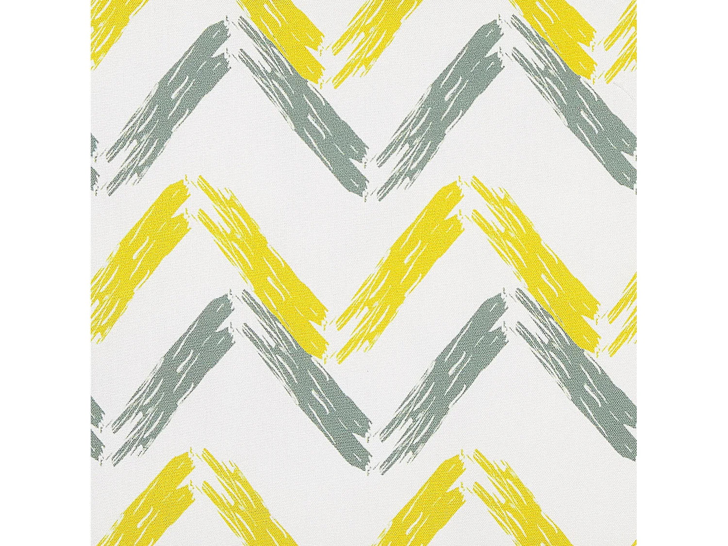 Set van 2 tuinkussens AFFILE Chevron patroon 45 x 45 cm Multicolor