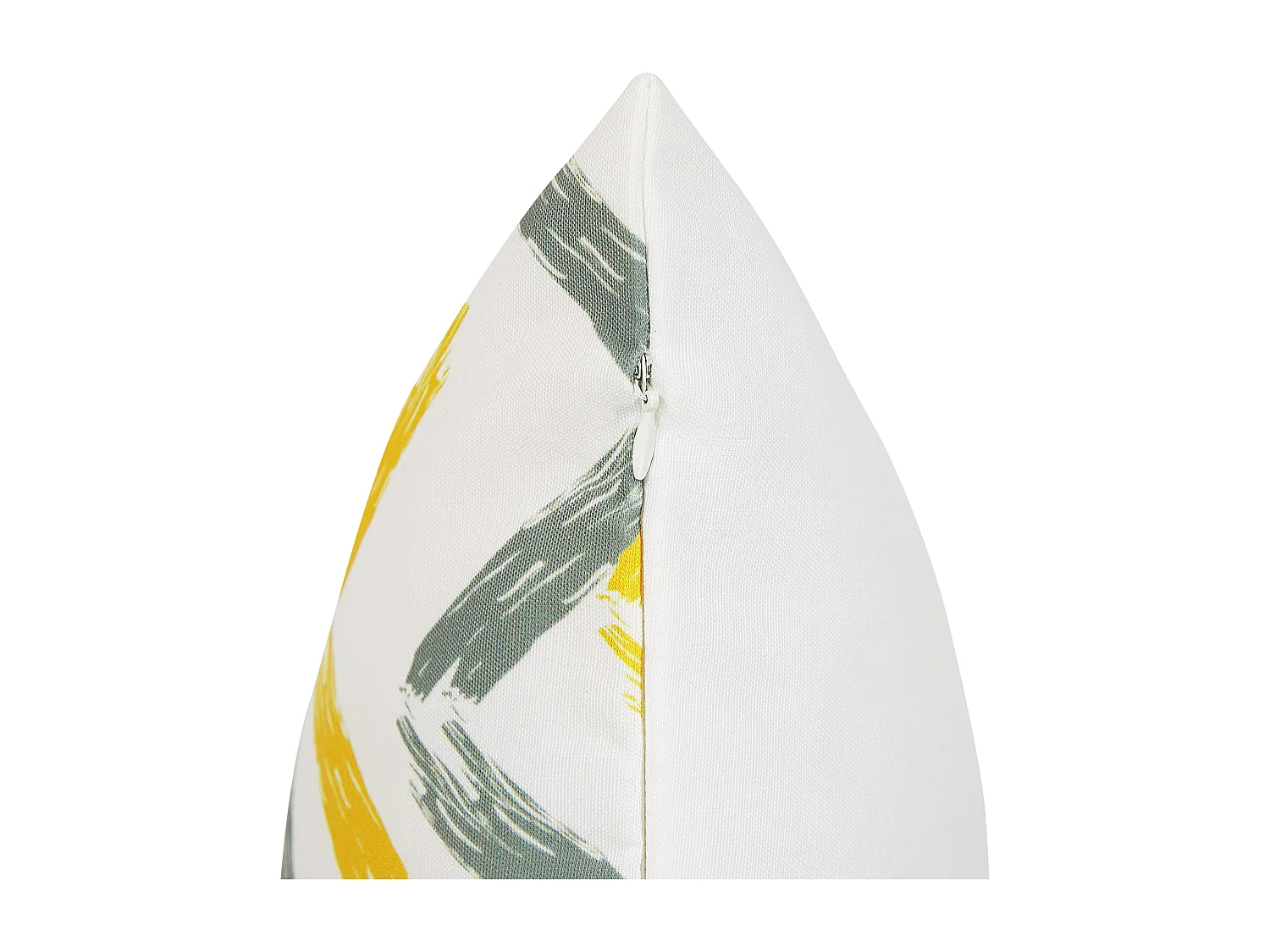 Conjunto de 2 almofadas de jardim AFFILE Padrão chevrón 45 x 45 cm Multicolor