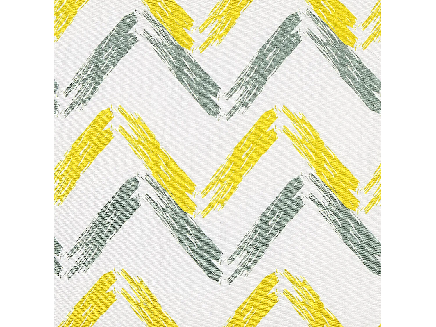 Conjunto de 2 almofadas de jardim AFFILE Padrão chevrón 45 x 45 cm Multicolor