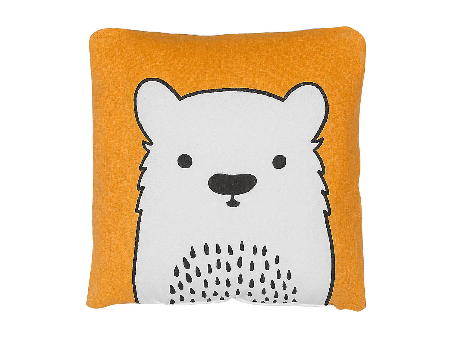 Lot de 2 coussins décoratifs WARANASI Coton 45 x 45 cm Orange