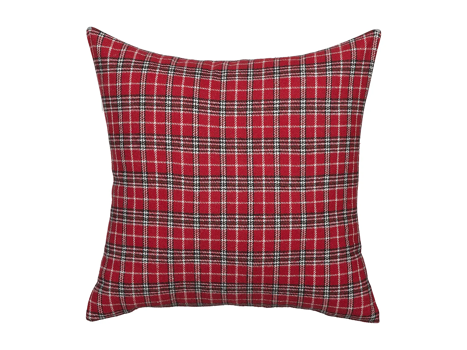 Dekokissen 2er Set COMET 45 x 45 cm Dunkelrot Weihnachtsmotiv