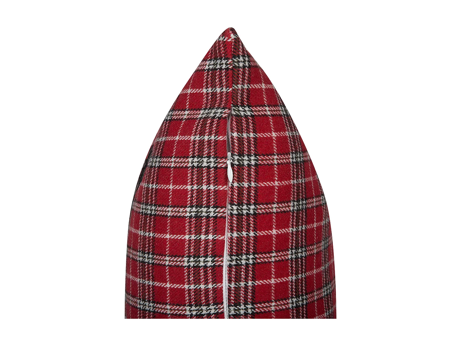 Lot de 2 coussins décoratifs COMET 45 x 45 cm Rouge foncé Motif de Noël