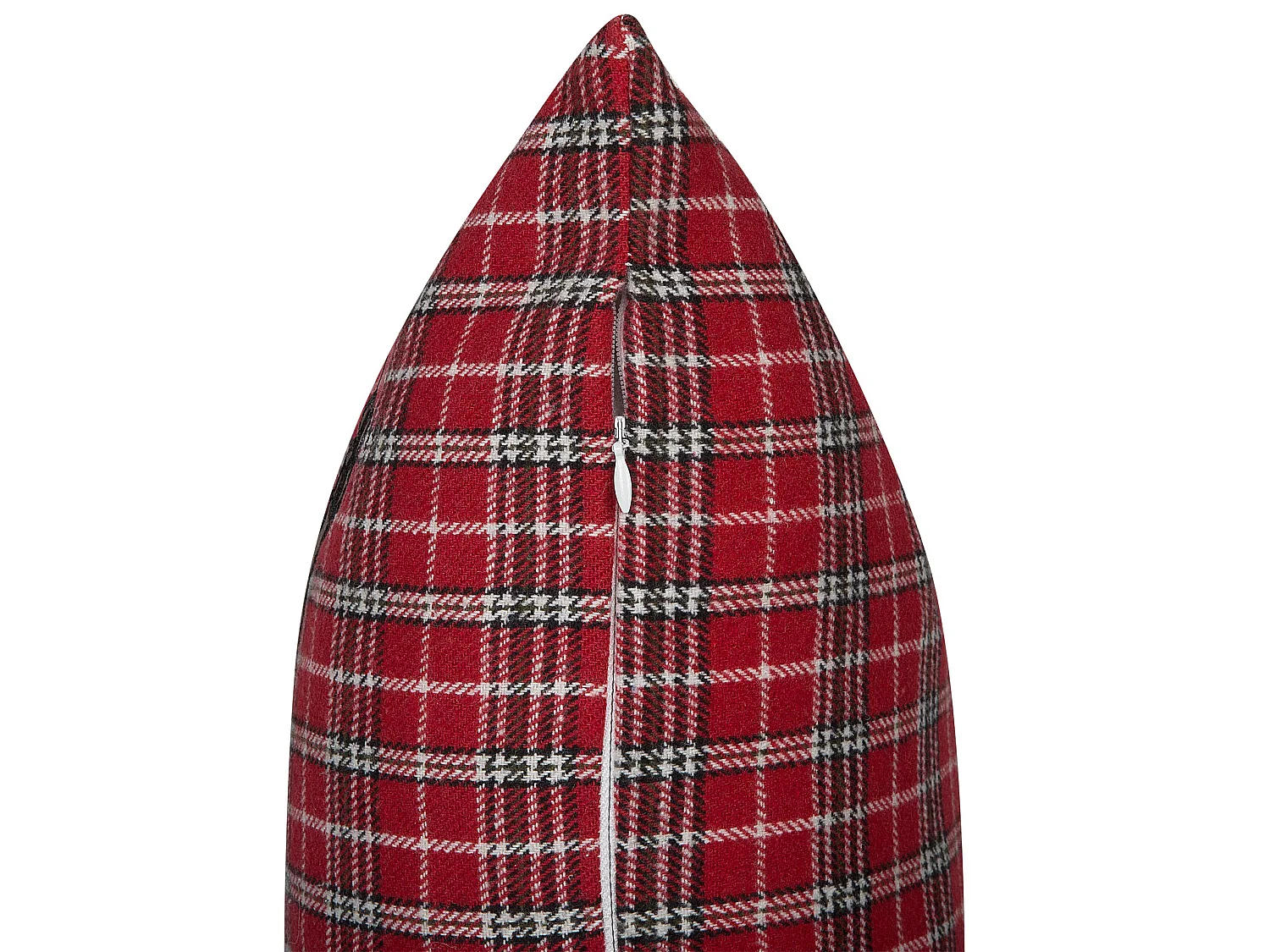 Lot de 2 coussins décoratifs COMET 45 x 45 cm Rouge foncé Motif de Noël