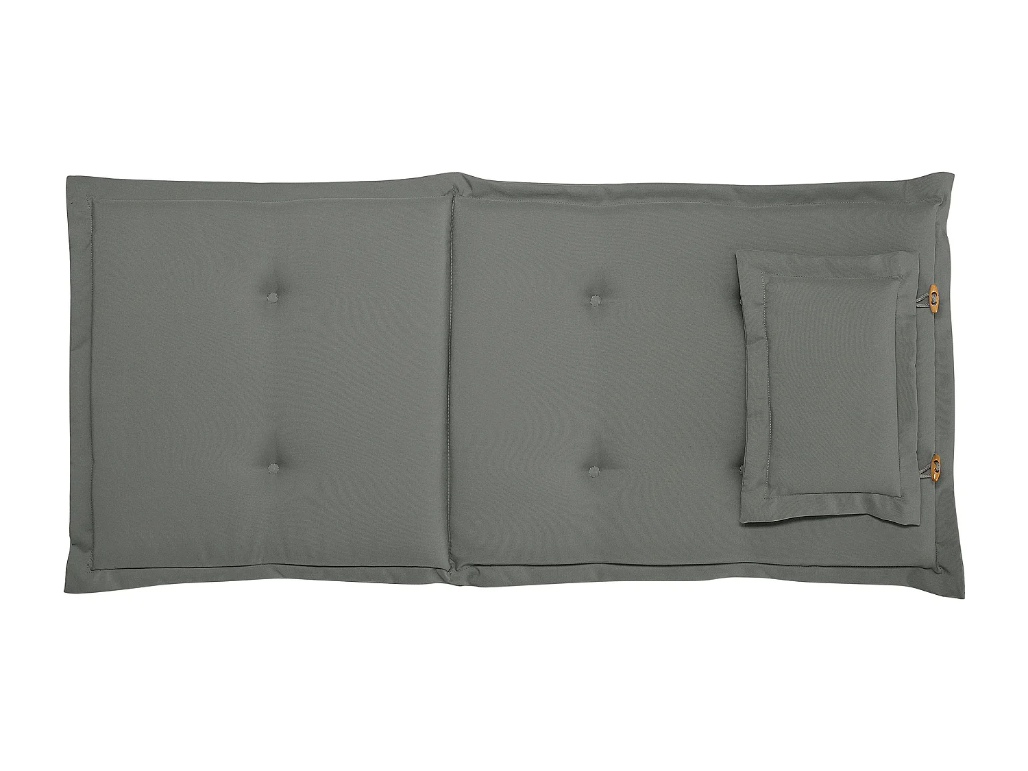 Lot de 8 coussins de jardin MAUI 40 x 54 cm Gris