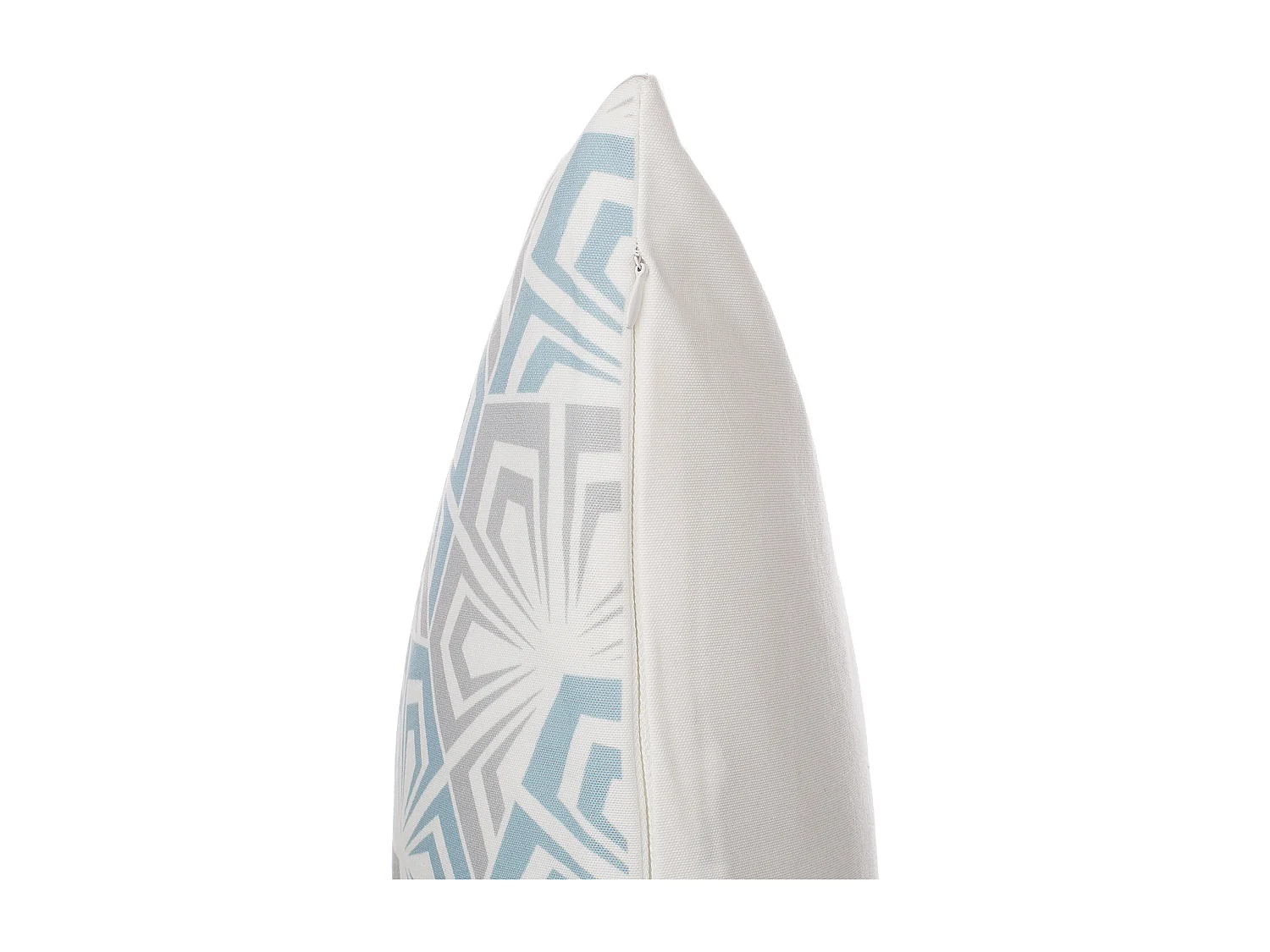 Lot de 2 coussins décoratifs PRIMROSE 45 x 45 cm Bleu clair Ikat
