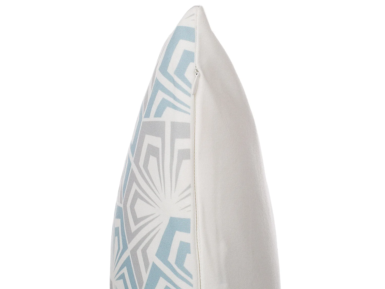 Dekokissen Muster hellblau/grau Polyester 45 x 45 cm im 2er Set Primrose