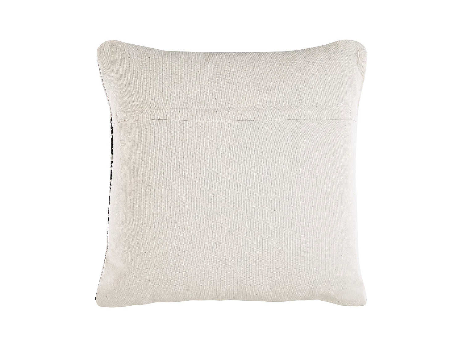Dekokissen mit Füllung 2er Set schwarz / creme geometrisch 45x45 cm Salizar