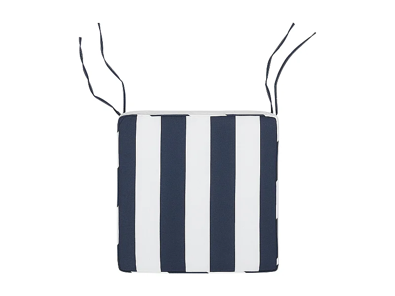 Tuinzitkussen SASSARI 46 x 46 cm Marineblauw
