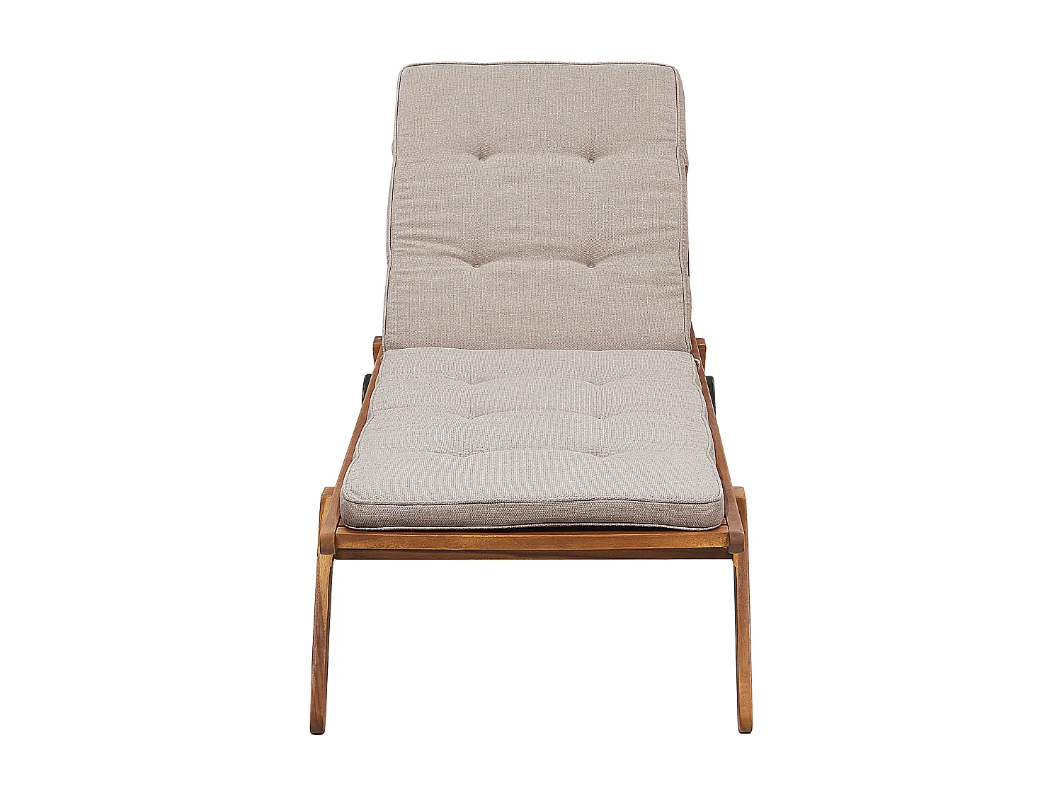 Coussin sable tissu en polyoléfine pour transat de jardin 192 x 56 x 5 cm CESANA