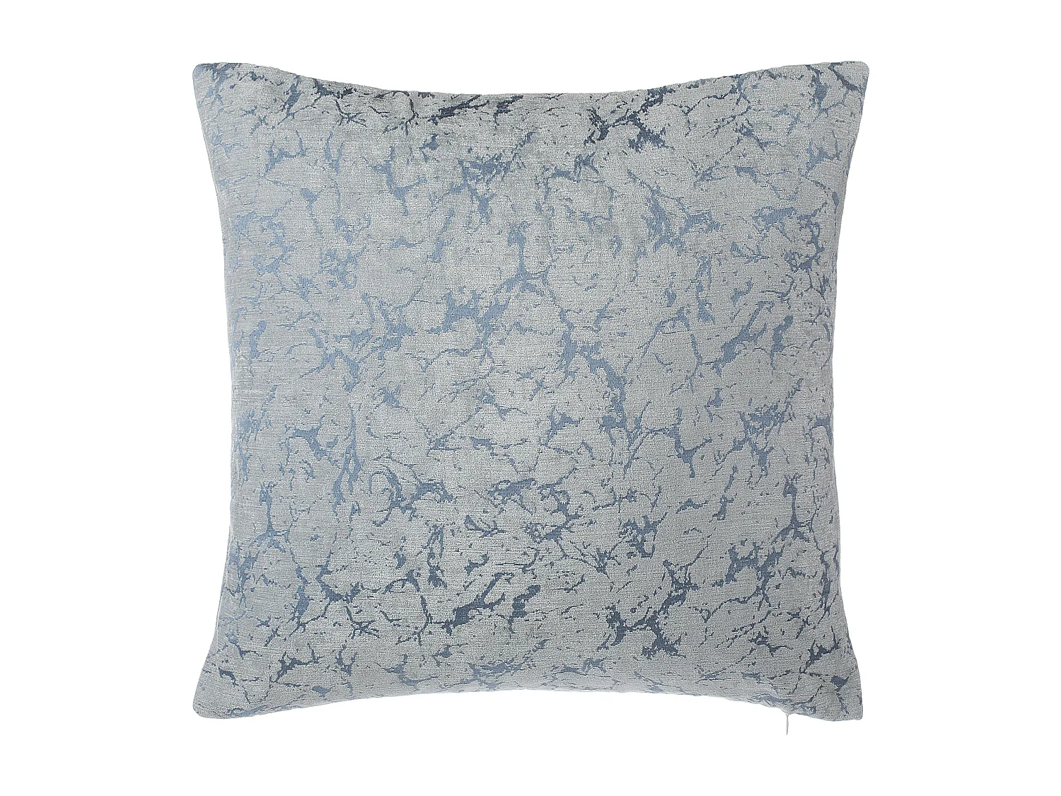 Dekokissen Struktur Samt hellgrau 45 x 45 cm im 2er Set Wisteria