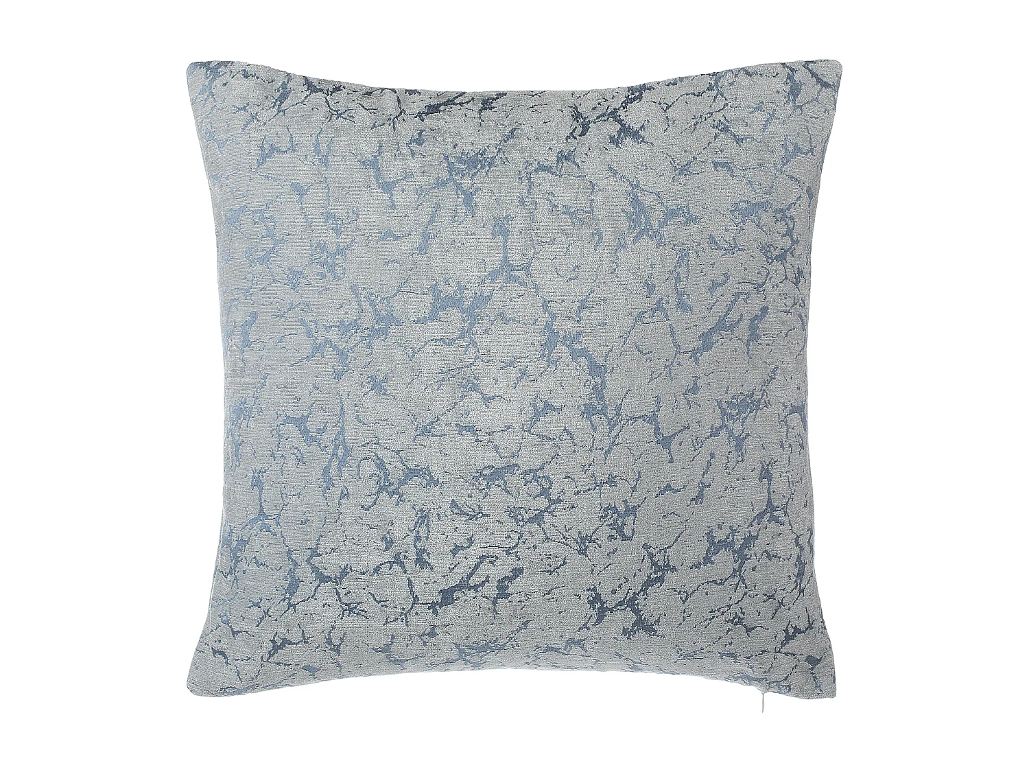 Lot de 2 coussins décoratifs WISTERIA 45 x 45 cm Gris clair Unicolore