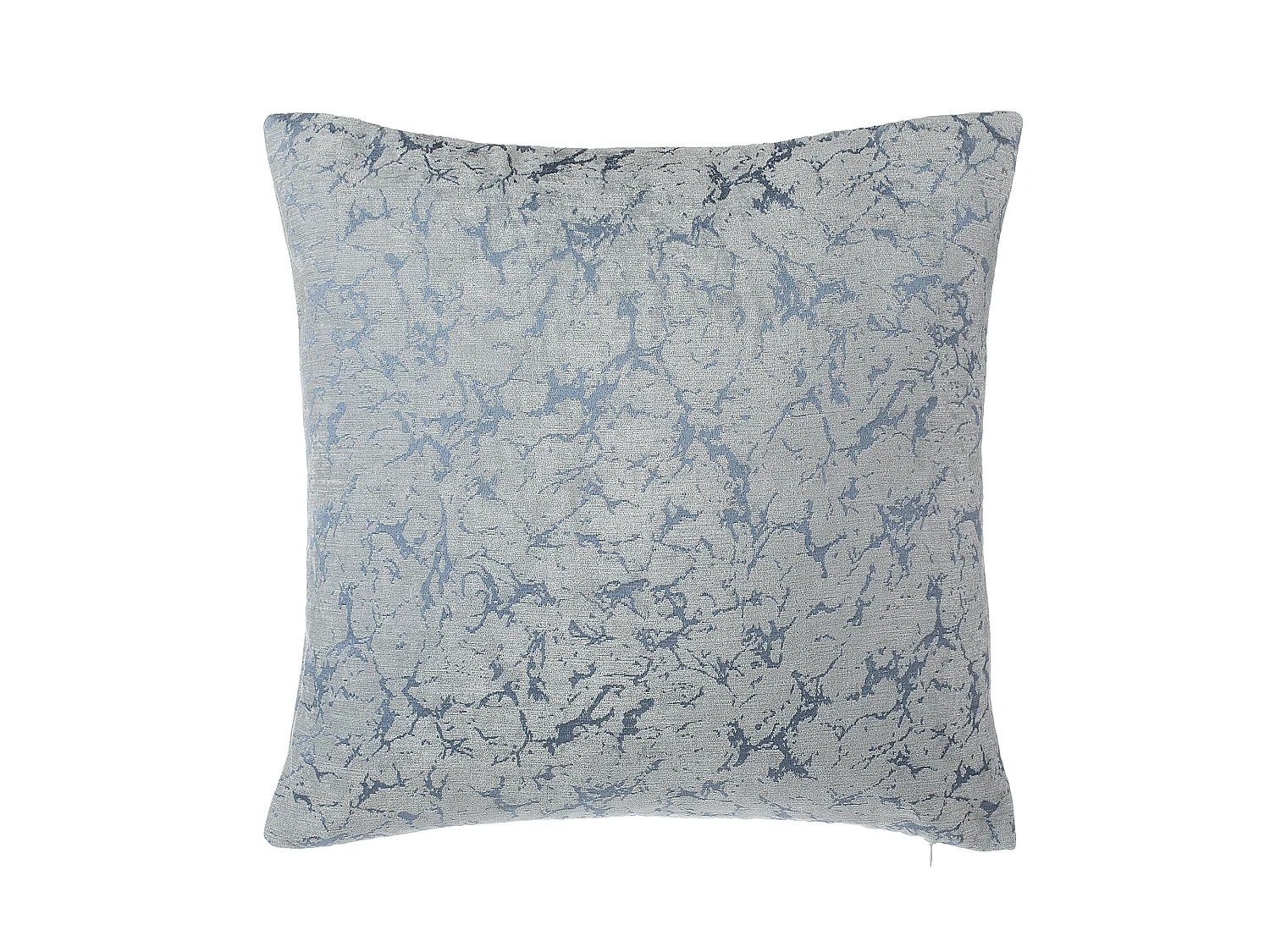 Lot de 2 coussins décoratifs WISTERIA 45 x 45 cm Gris clair Unicolore