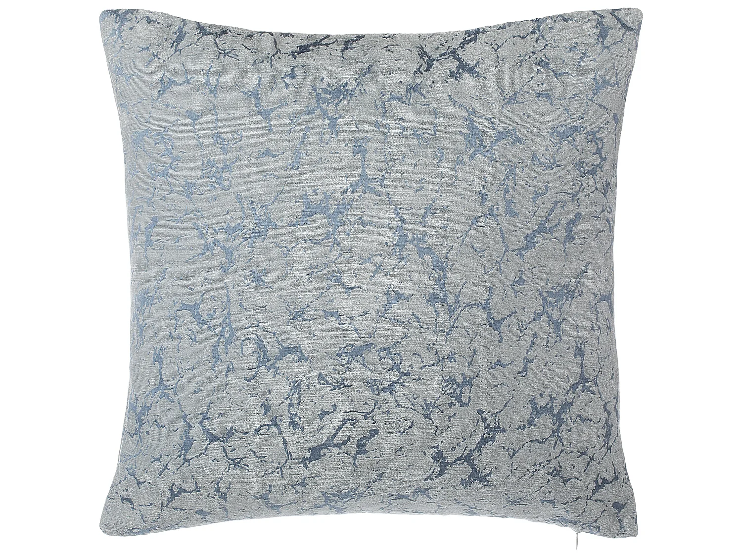 Lot de 2 coussins décoratifs WISTERIA 45 x 45 cm Gris clair Unicolore
