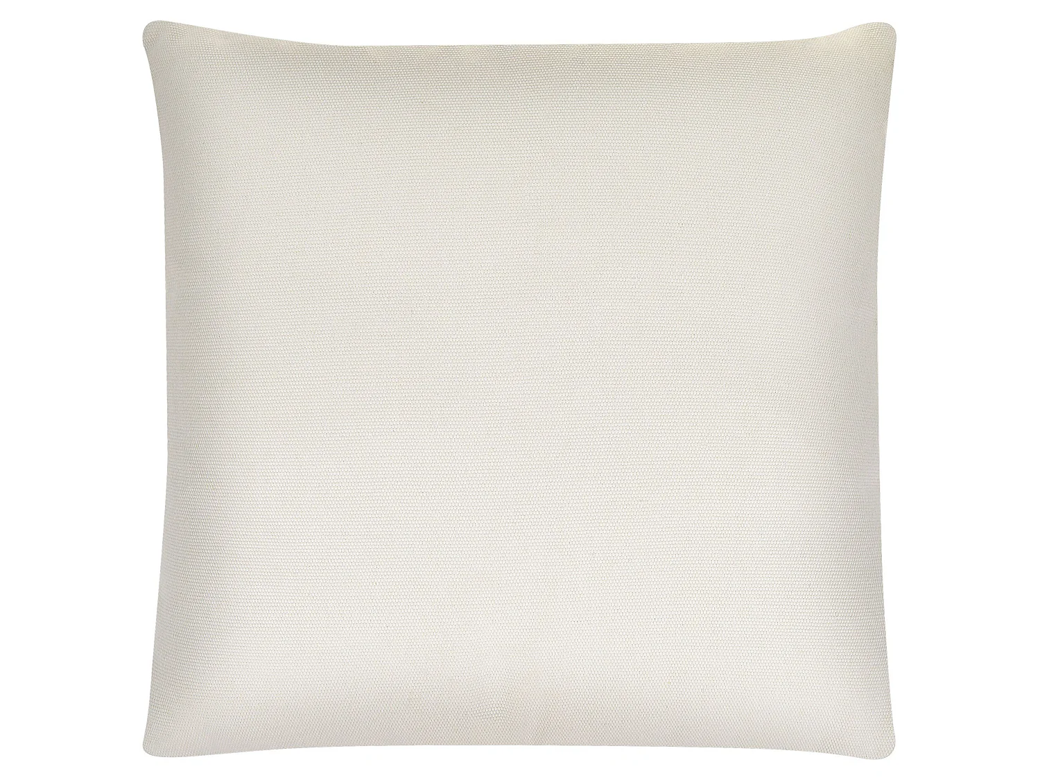 Set van 2 decoratieve kussens DAVALLIA 45 x 45 cm Beige Bladpatroon