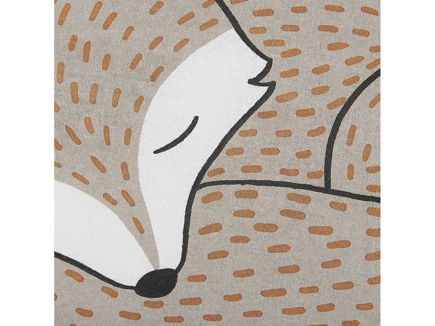 Lot de 2 coussins DHANBAD Bouclé 50 x 40 cm Pour enfants Gris