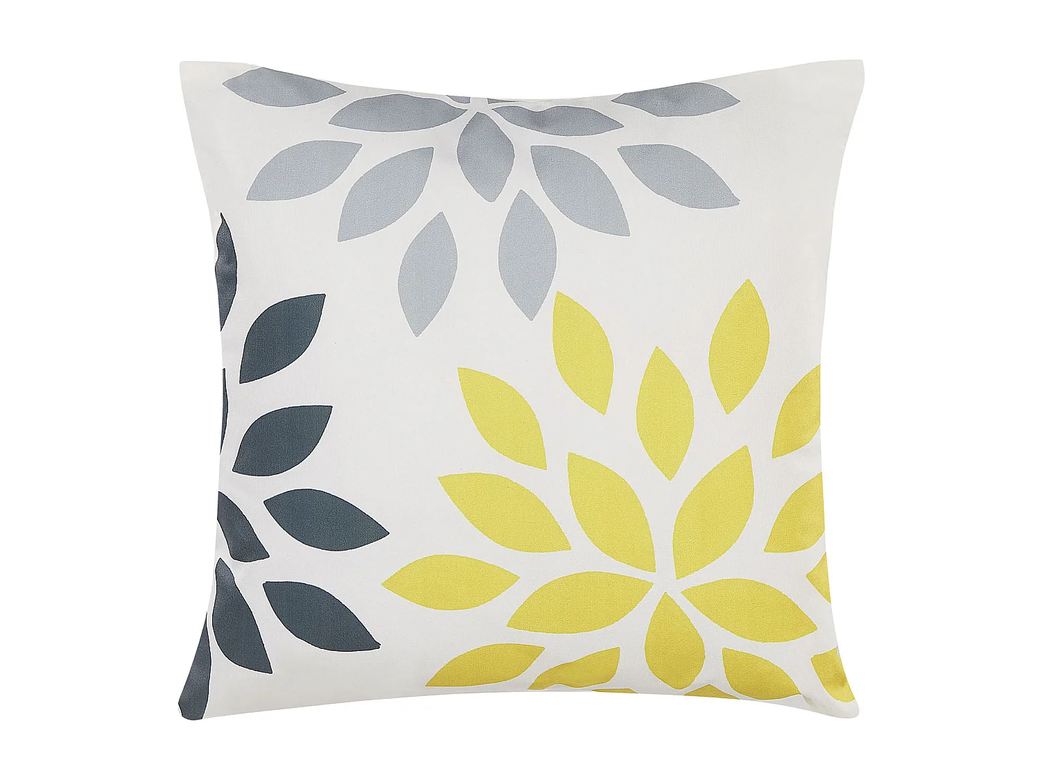 Lot de 2 coussins d'extérieur RIALE Motif floral 45 x 45 cm Multicolore