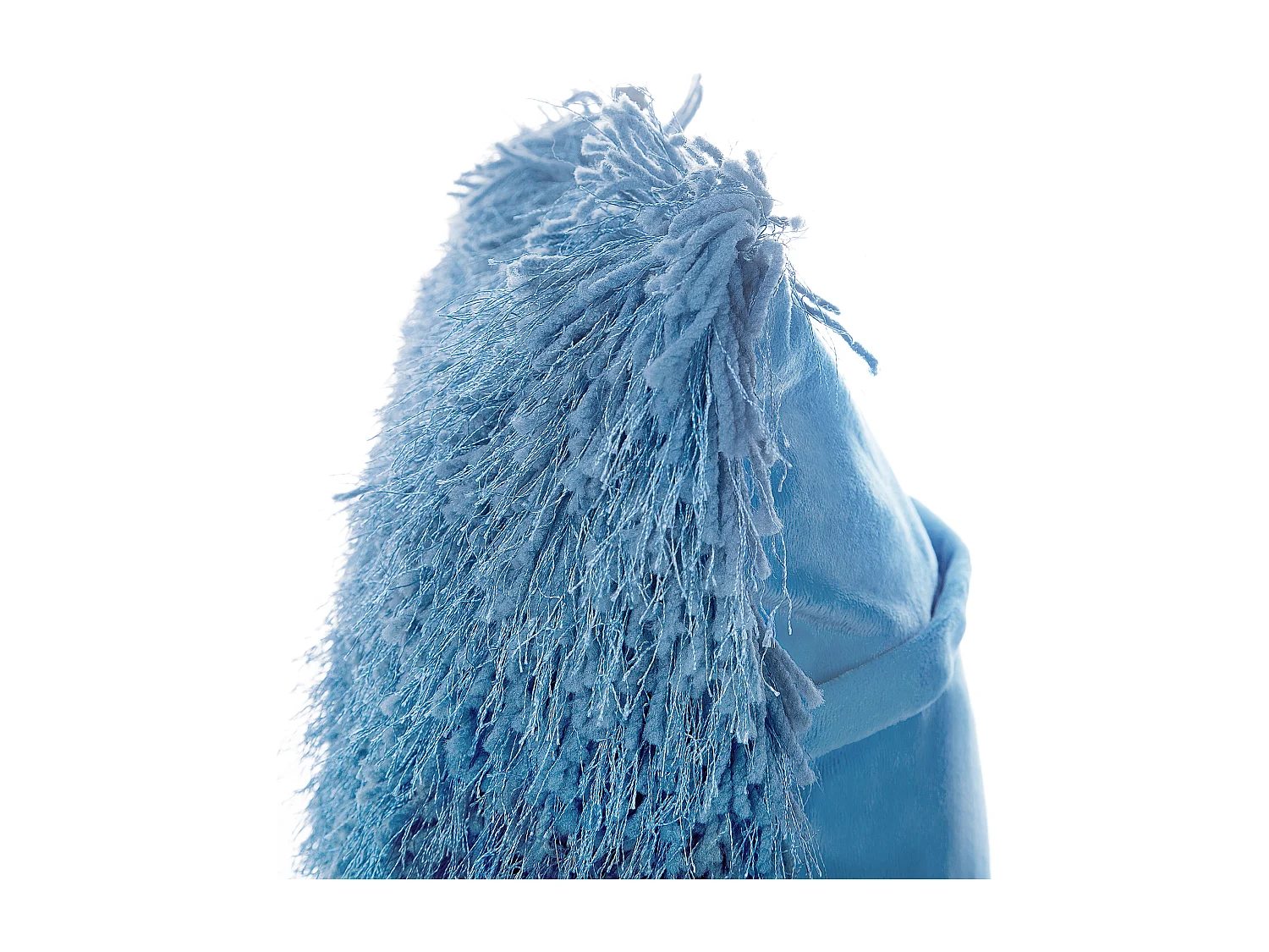 Set van 2 decoratieve kussens CIDE 45 x 45 cm Blauw Effen